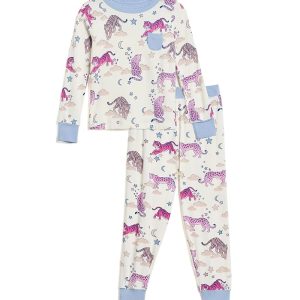 Hatley Kids Night Time Tigers Bamboo Pajama Set (Toddler/Little Kid/Big Kid)