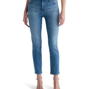 AG Jeans Prima Low Rise Cigarette Ankle Jeans in Atlantis