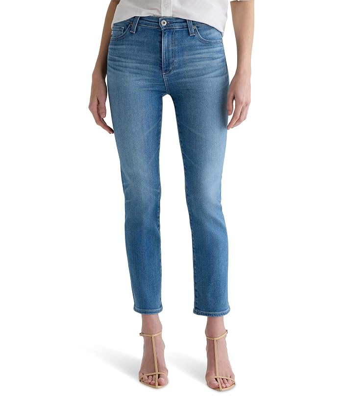 AG Jeans Prima Low Rise Cigarette Ankle Jeans in Atlantis