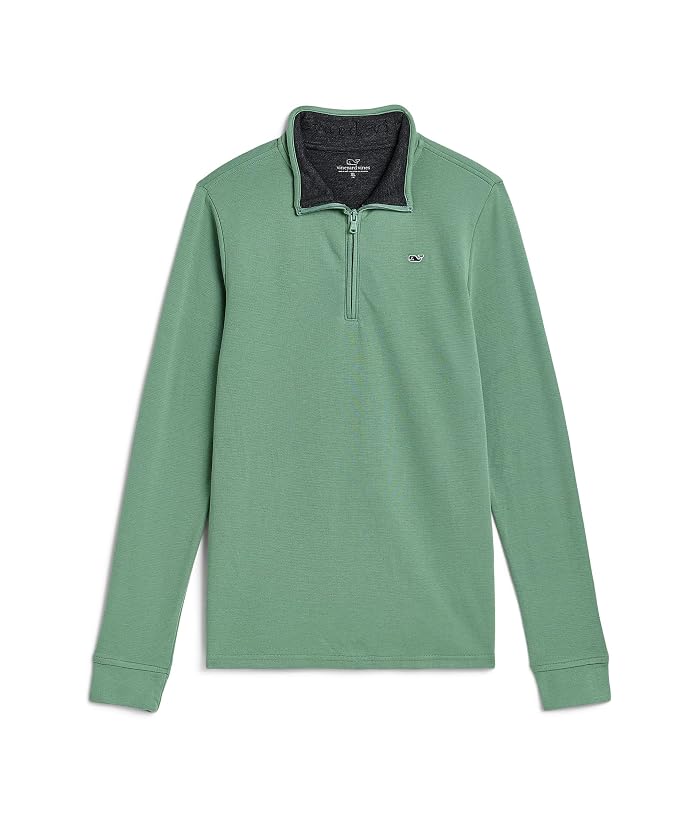 Vineyard Vines Kids Saltwater 1/4 Zip (Big Kid) - Image 4