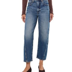 DAZE Westward High-Rise Seamed Barrel in Authentic
