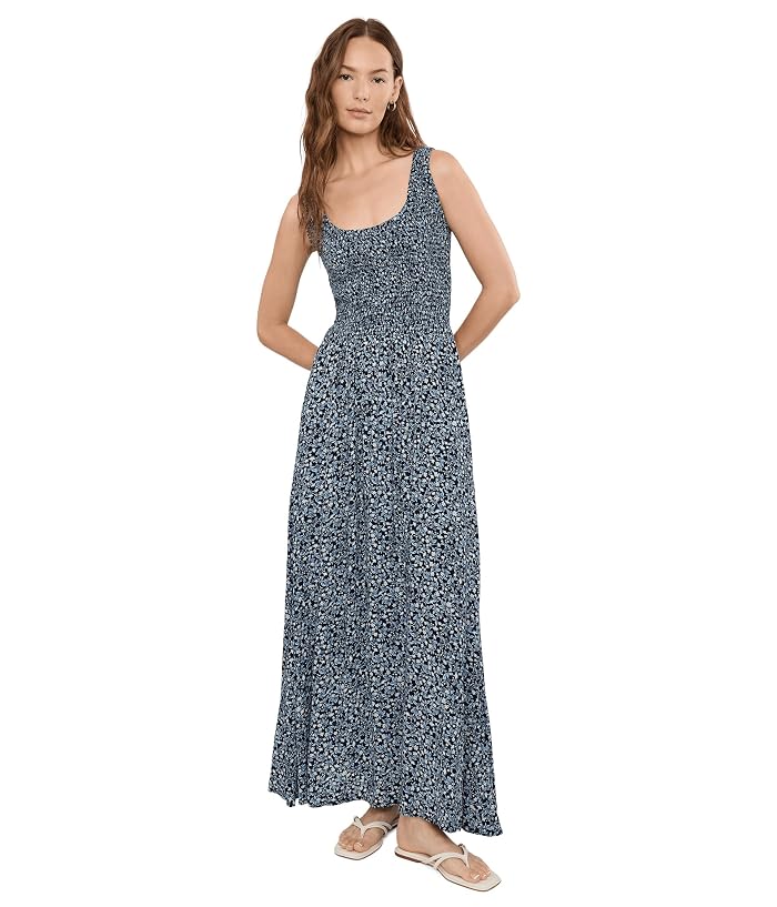 Faherty Sophia Smocked Dress