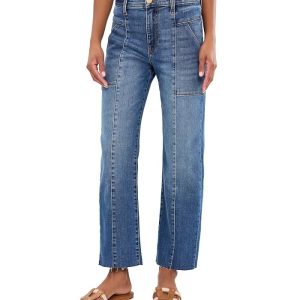 KUT from the Kloth Avery High-Rise Easy Straight Front Yokes