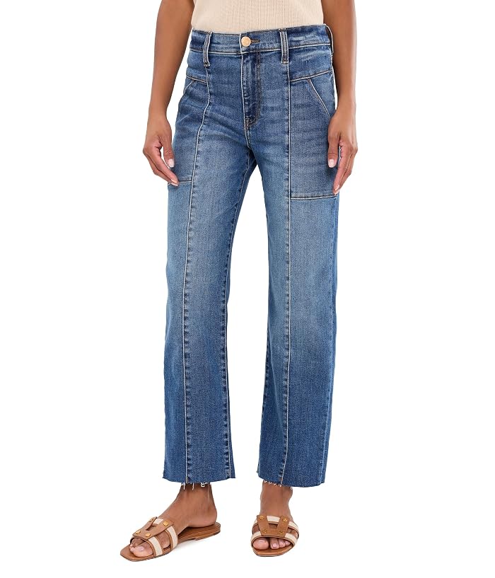 KUT from the Kloth Avery High-Rise Easy Straight Front Yokes