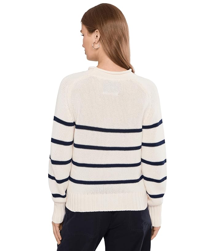 525 america Coral Striped Pullover - Image 4