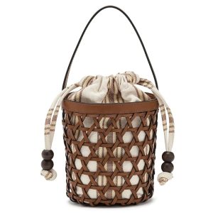 Loeffler Randall Laith Crochet Top Handle
