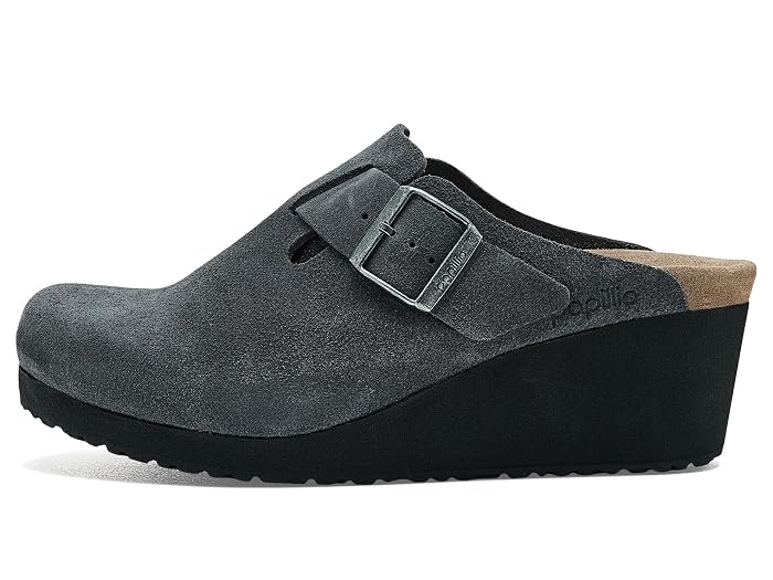 Birkenstock Fanny Wedge Clog - Suede - Image 4