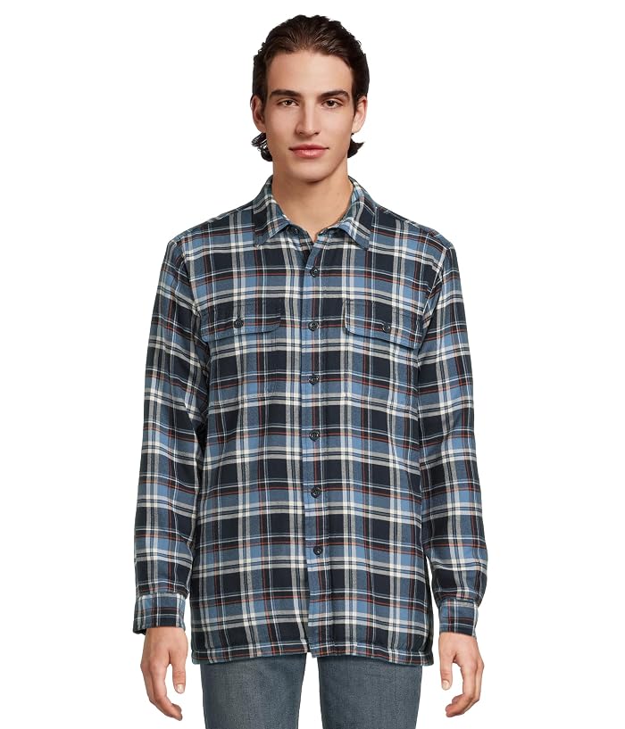 L.L.Bean Fleece-Lined Flannel Shirt Traditional Fit