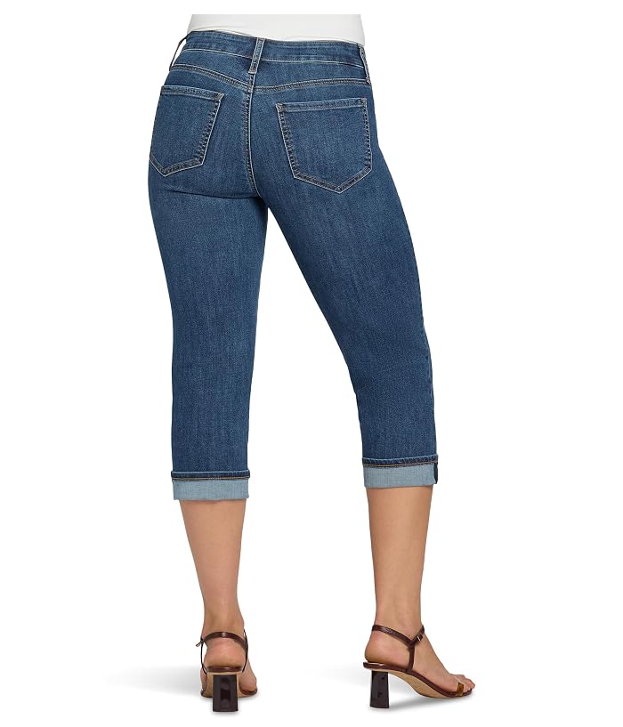 NYDJ Marilyn Crop Cuff Jeans in Sunset Villa - Image 4