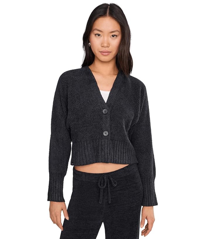 Barefoot Dreams CozyChic Lite® Cotton Ribbed Button Front Cardigan