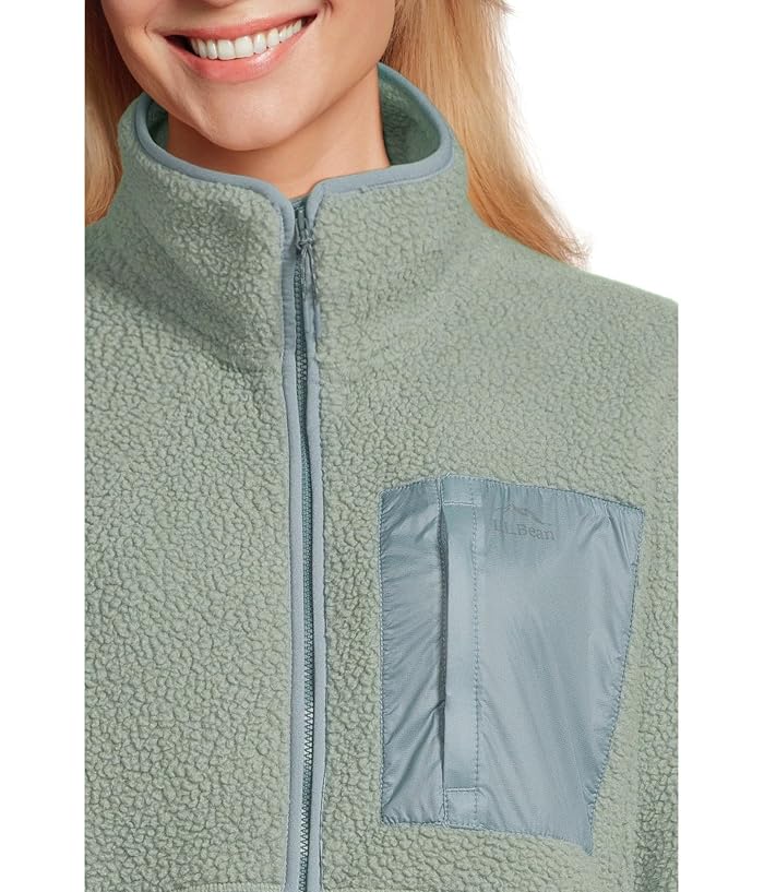 L.L.Bean Mountainside Fleece Jacket Color-Block - Image 4