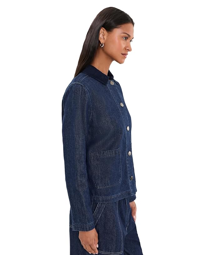 NIC+ZOE Denim Patch Pocket Trucker Jacket - Image 3