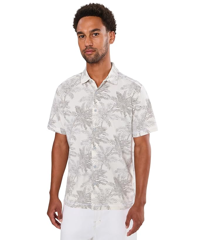 Tommy Bahama Costa Wave Palm Rays Short Sleeve Camp