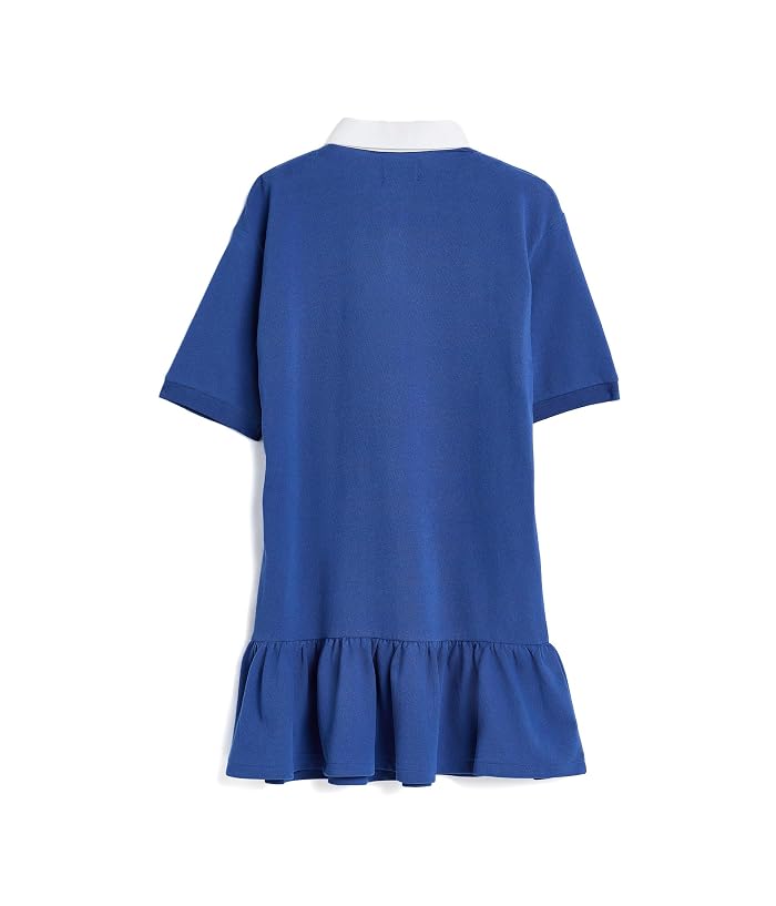 Polo Ralph Lauren Kids Logo Cotton Mesh Rugby Dress (Big Kid) - Image 2