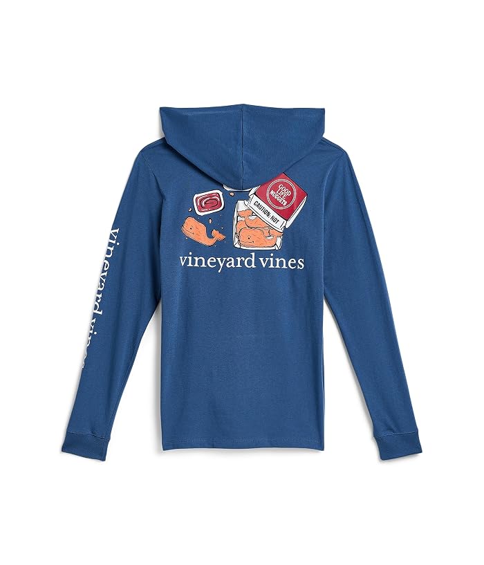 Vineyard Vines Kids Whale Nuggets Hoodie Tee (Toddler/Little Kid/Big Kid) - Image 2