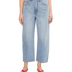 DAZE Westward High-rise Seamed Barrel In Pulse