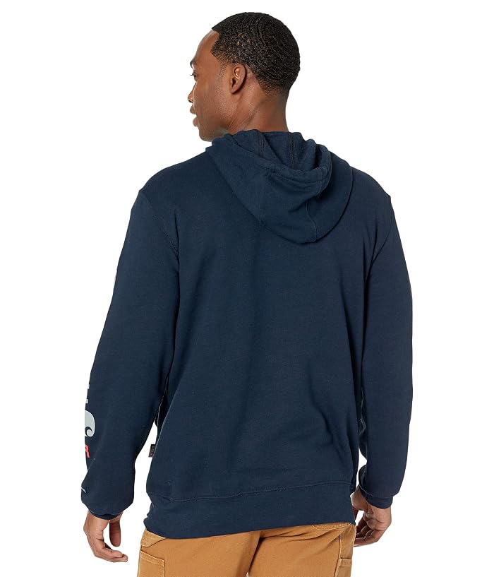 Carhartt Flame Resistant Force Original Fit Midweight Hooded Signature Sleeve Logo Graphic Sweatshirt - Image 2