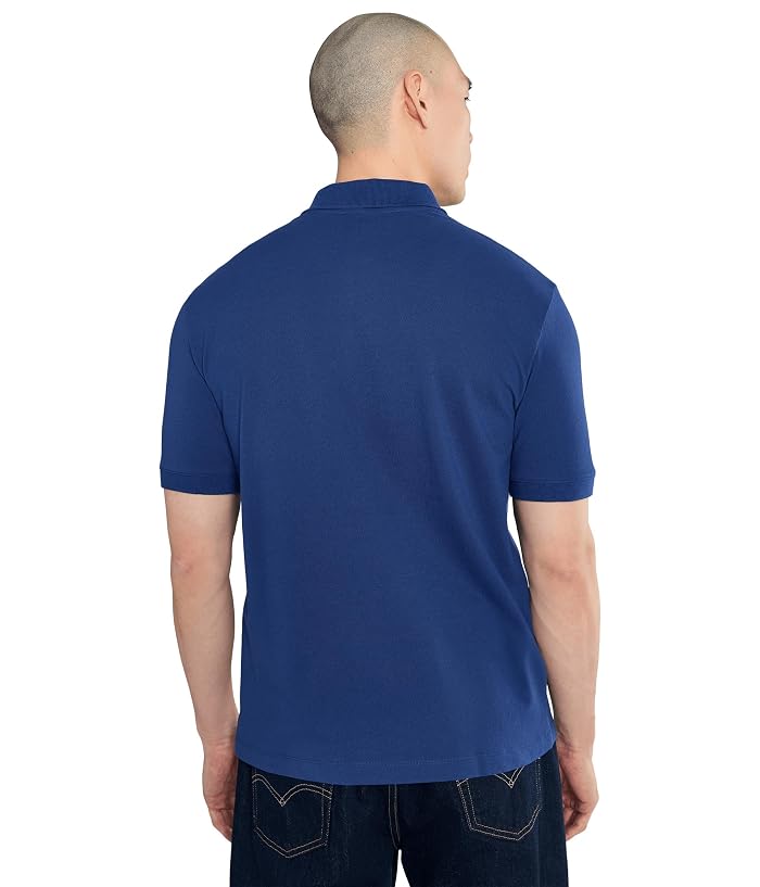 Armani Exchange Cotton Piquet Regular Polo Shirt - Image 4