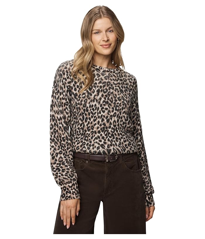 Splendid Delaney Leopard Sweater
