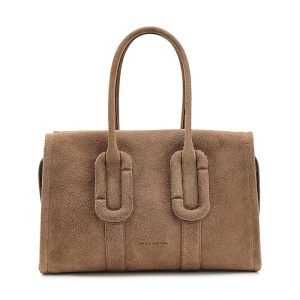 Marc Jacobs Babe City Tote In Hairy Suede