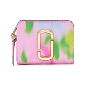 Marc Jacobs The Blurred Floral Snapshot Mini Compact Wallet