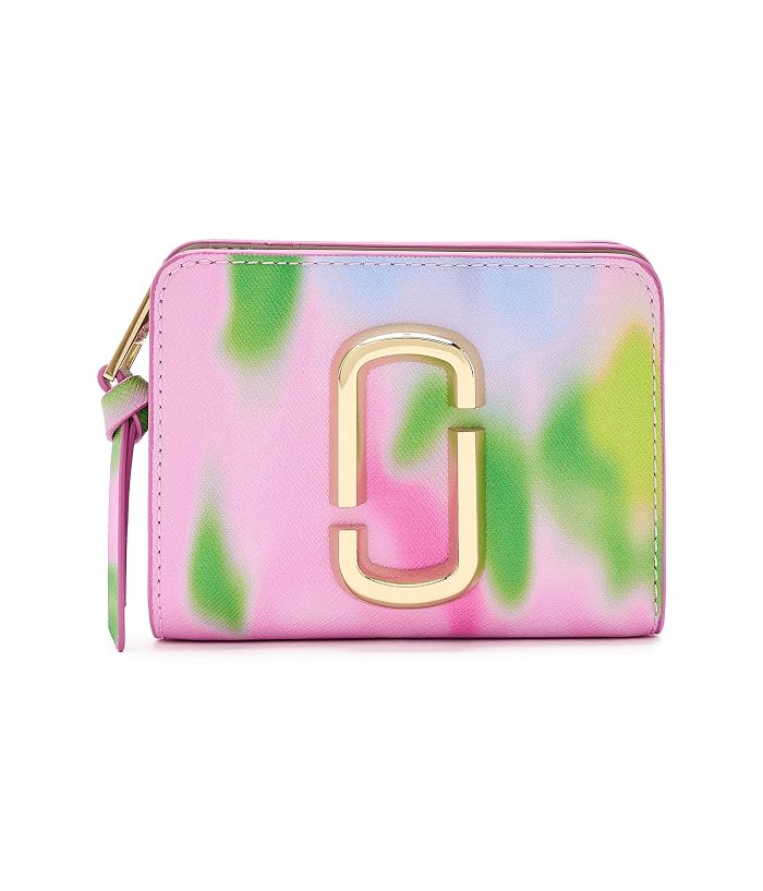 Marc Jacobs The Blurred Floral Snapshot Mini Compact Wallet