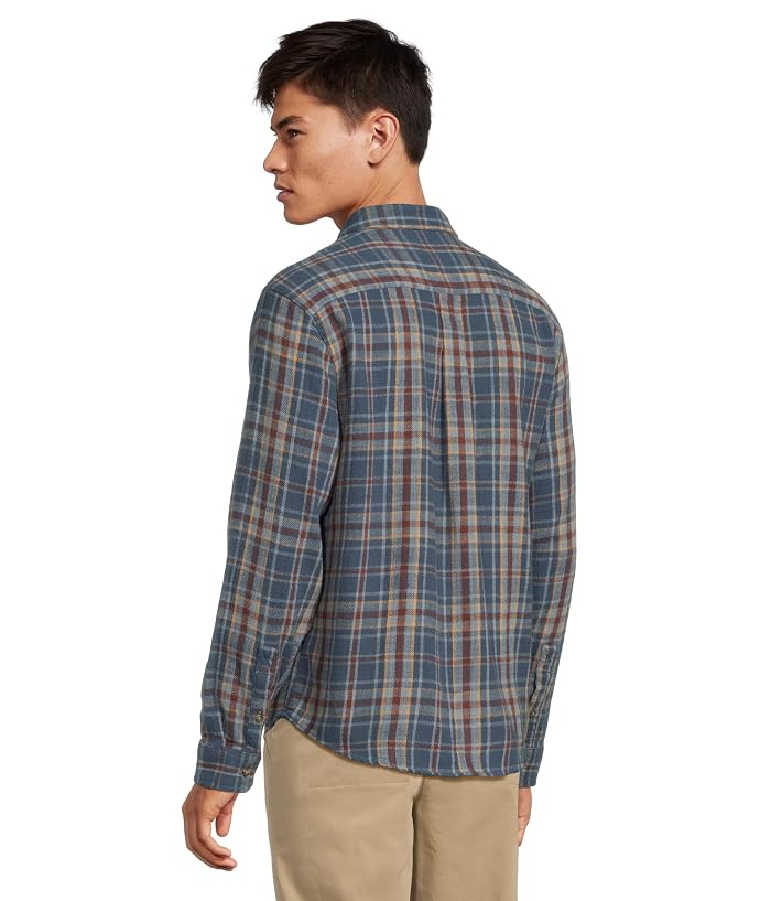 L.L.Bean 1913 Field Flannel Shirt Slightly Fitted Untucked Fit Plaid - Image 3