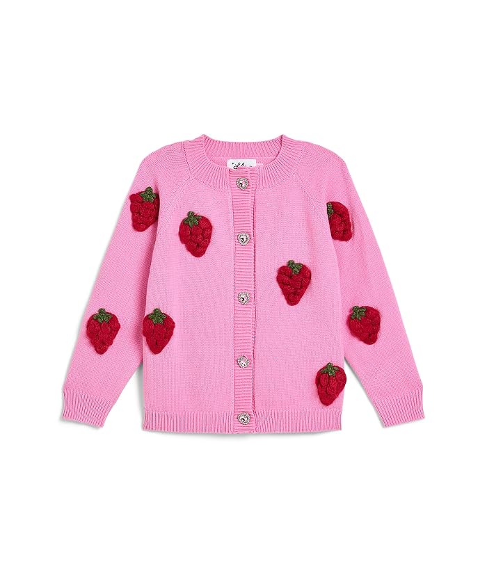 Lola and The Boys Sweet Strawberry Cardigan (Toddler/Little Kid/Big Kid)