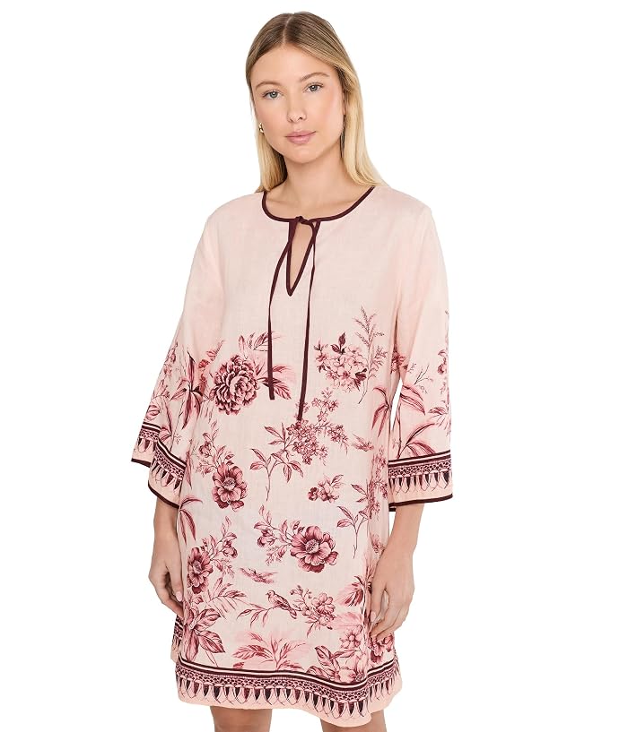 Johnny Was Kimono Sleeve Dress