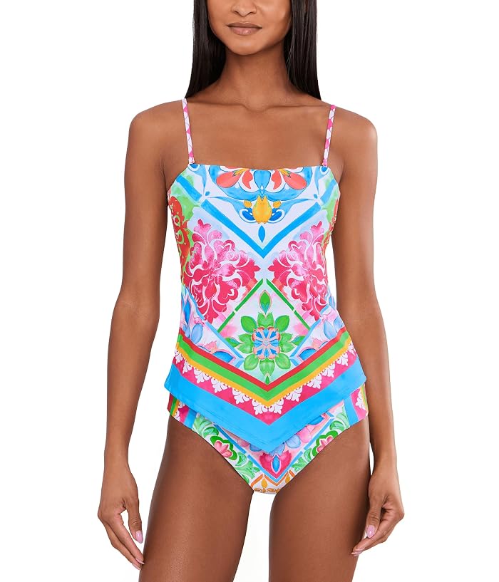 BECCA Mijas Casey Hankercheif Tankini Top - Image 2