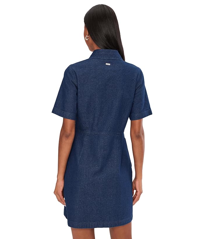 Barbour Maia Denim Mini Dress - Image 4
