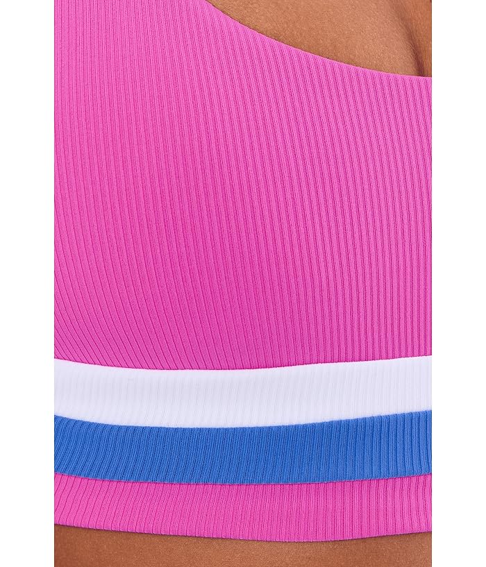BECCA Coast Line Rib Rory Color Block Sport Bra - Image 4
