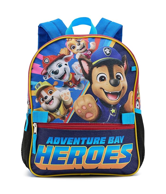 BIOWORLD Kids Paw Patrol 16" Backpack Five-Piece Set w/ Lunchkit, Utility Case, Molded Keychain, Carabiner - Image 3