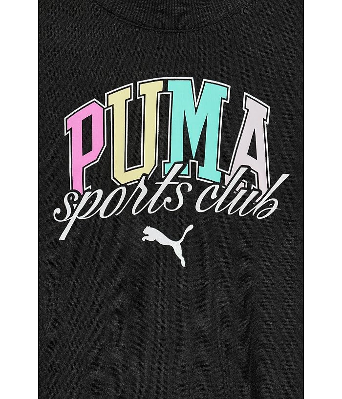 PUMA Kids Crew Neck Pullover & Shorts Set (Toddler/Little Kid) - Image 3