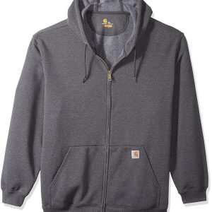 Carhartt Big and Tall Midweight Hooded Zip-Front Sweatshirt