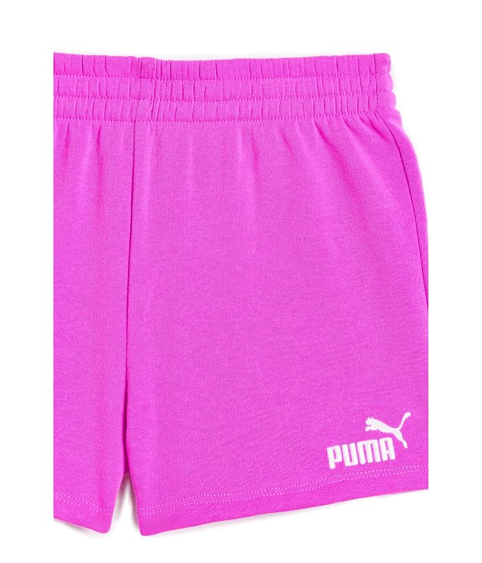 PUMA Kids Essential Basics Fleece Shorts (Big Kid) - Image 3