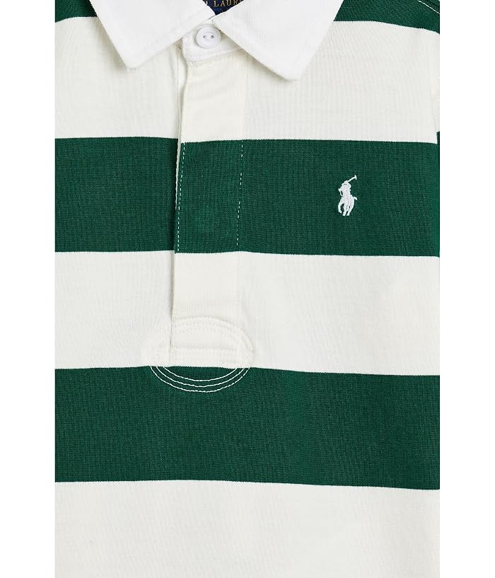 Polo Ralph Lauren Kids The Iconic Rugby Shirt (Toddler/Little Kid) - Image 3