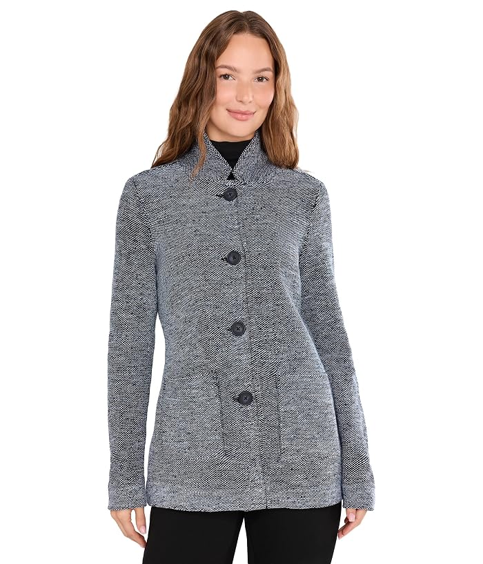 NIC+ZOE Tweed Stitch Sweater Jacket