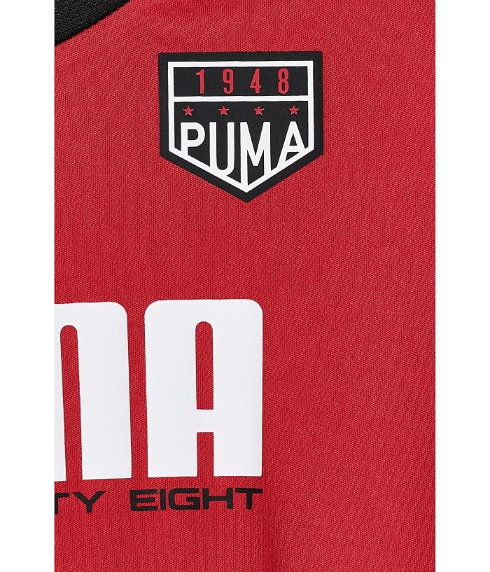PUMA Kids Graphic T-Shirt & Interlock Short Set (Little Kid/Big Kid) - Image 3