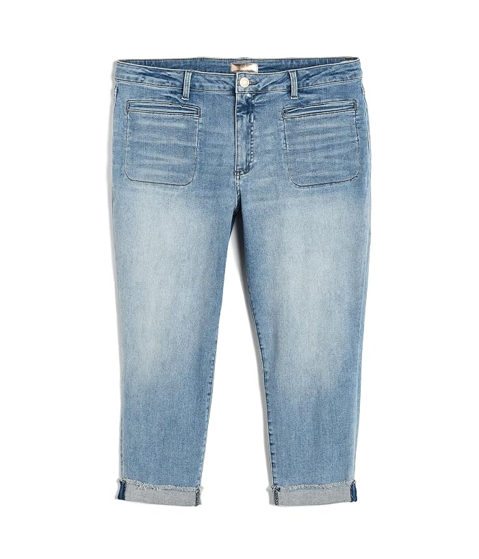 KUT from the Kloth Amy Crop Straight Leg Roll Up