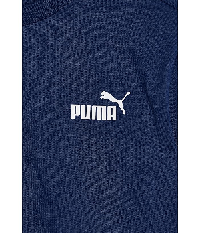 PUMA Kids Short Sleeve T-Shirt & Cargo Fleece Short Set (Little Kid/Big Kid) - Image 3