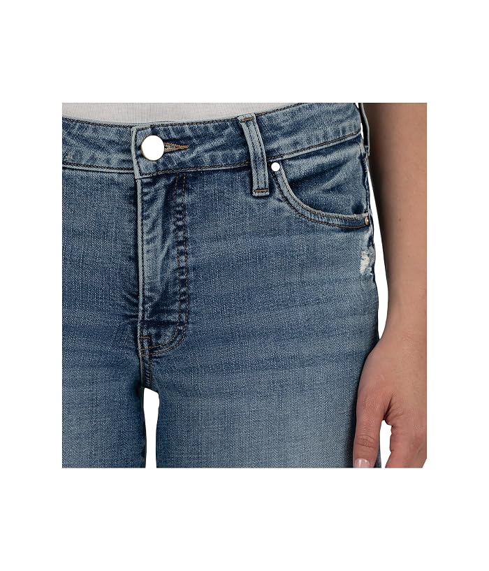 KUT from the Kloth Meg High Rise Fab Ab Wide Legs Roll Up Regular Hem - Image 4