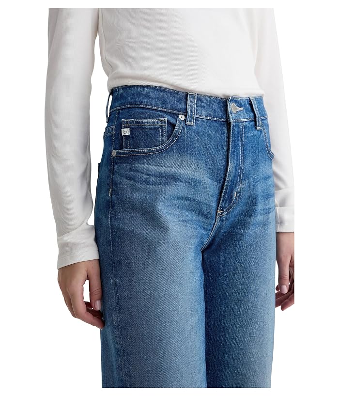 AG Jeans Brinley Mid-Rise Straight Crop in Owens Valley - Image 4