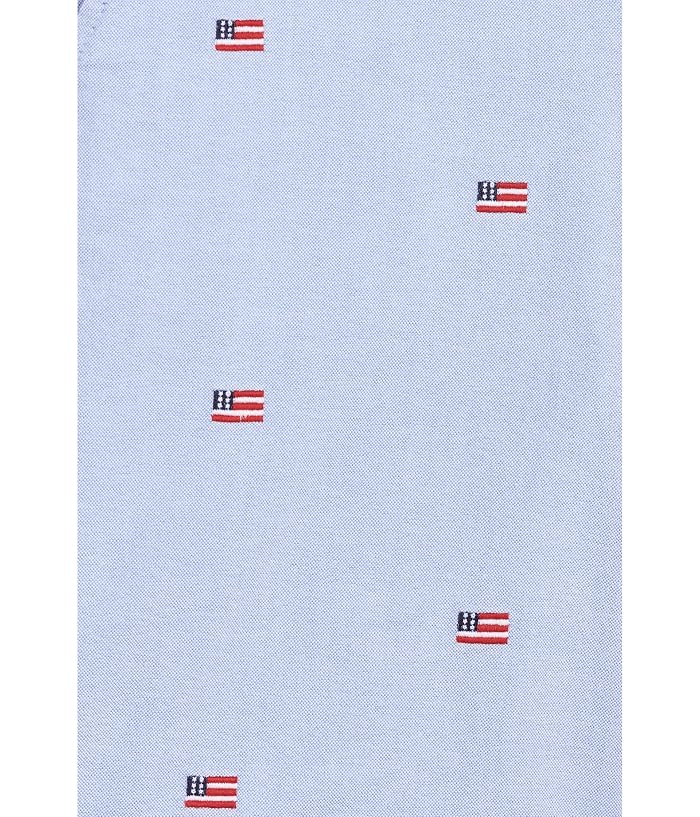 Janie and Jack Embroidered Flag Shorts (Infant/Toddler/Little Kid/Big Kid) - Image 3