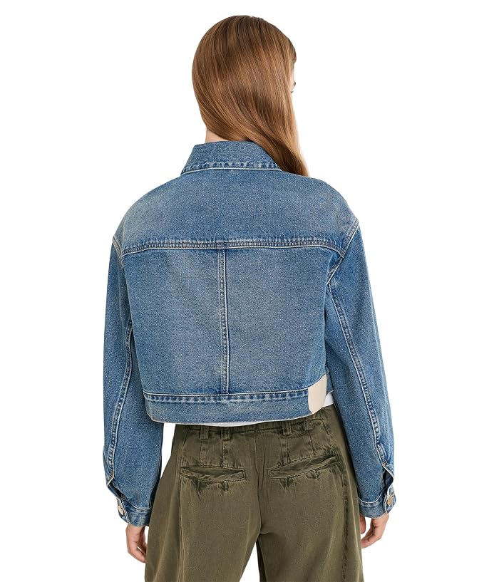 AllSaints Blink Cropped Jacket - Image 4
