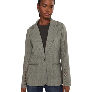 Liverpool Los Angeles Blazer With Button Sleeve