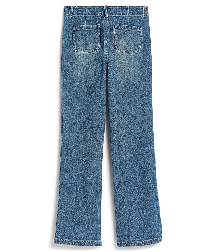 Janie and Jack Four-Pocket Flare Denim Pants (Toddler/Little Kid/Big Kid) - Image 2