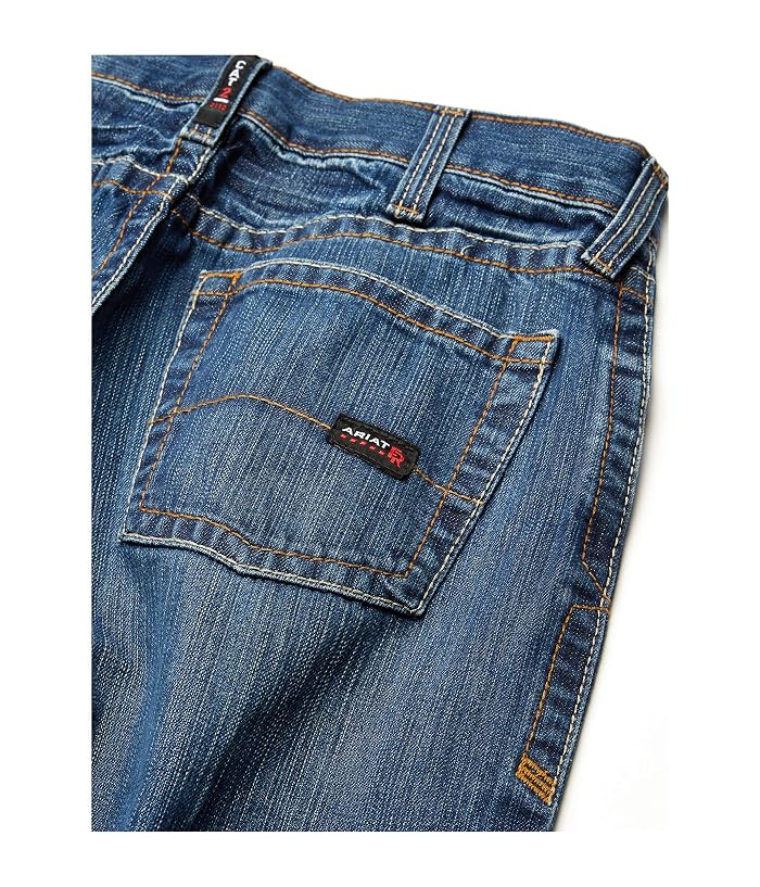Ariat Work FR M3 Basic Stackable Straight Leg Jeans in Flint - Image 2