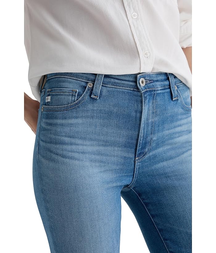 AG Jeans Prima Low Rise Cigarette Ankle Jeans in Atlantis - Image 4