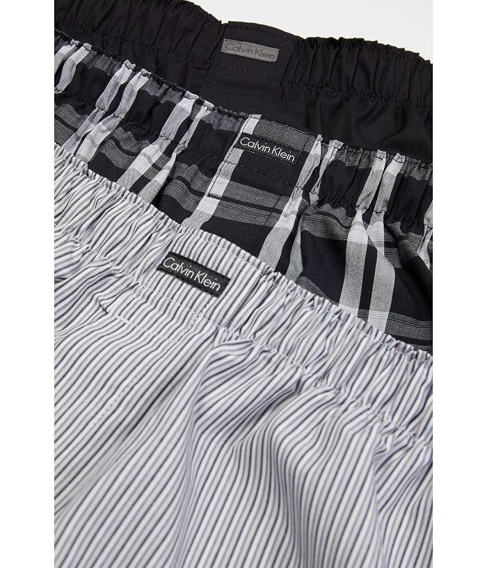 Calvin Klein Underwear Cotton Classics Multipack Pack Woven Boxer - Image 2